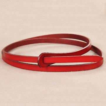 Cuir de vachette vintage Ceintures en cuir