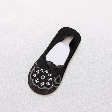 Chaussettes invisibles d'été en dentelle