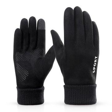 Gants en daim antidérapants à écran tactile