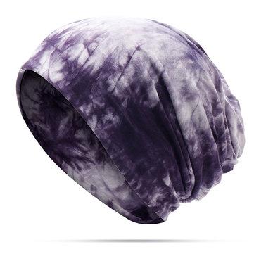 Bonnets en coton imprimé à rayures