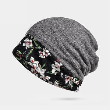 Bonnet Vintage Imprimé à Deux Usage De La Mode De Couture En Dentelle