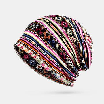 Casquette Wave à Motif Géométrique Coton Casquettes Personnalisées