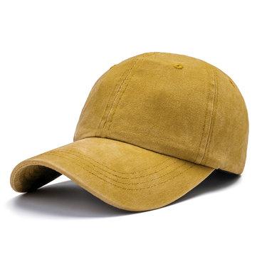 Casquette de baseball en coton lavé