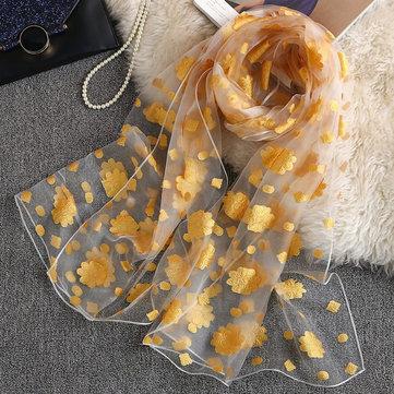 Soft Foulard en soie synthétique de qualité