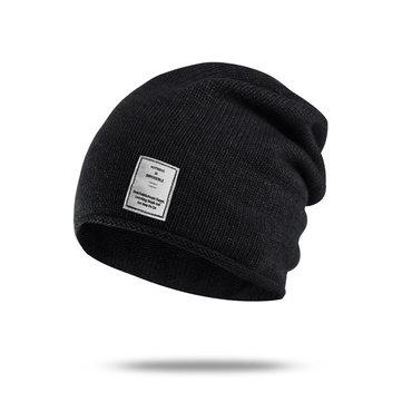 Bonnet unisexe chaud uni sauvage