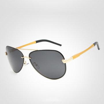 Lunettes de soleil polarisées avec monture en métal