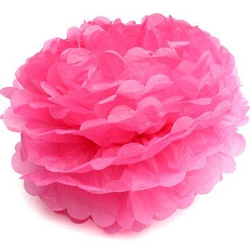 Mariage Partyfestival Décoration Papier de soie Pompoms Boule-fleur