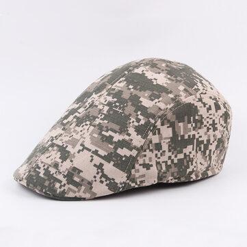 Béret en coton camouflage
