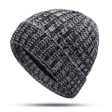 Bonnet tricoté laine d'hiver