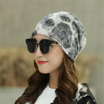 Casquettes à motif champêtre Grid Beanie
