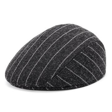 Béret à rayures de lin