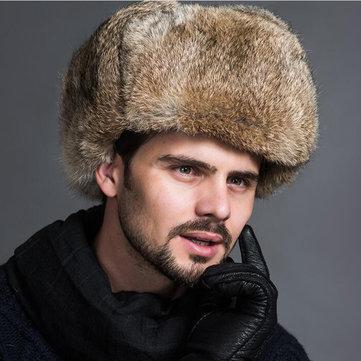 Chapeau de fourrure d'hiver