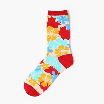 Chaussettes unisex en coton de style britannique