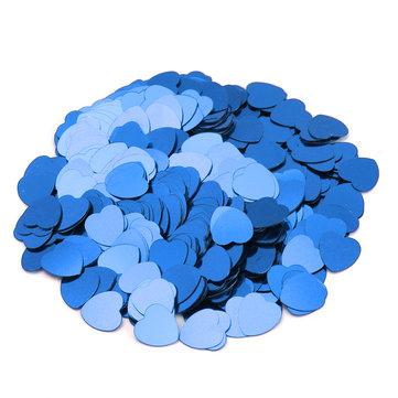 500pcs forme de coeur en plastique résine confettis anniversaire décoration de mariage décoration de fête fournitures