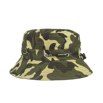 Casquette seau respirant camouflage