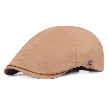 Bonnet en coton béret réglable en hiver