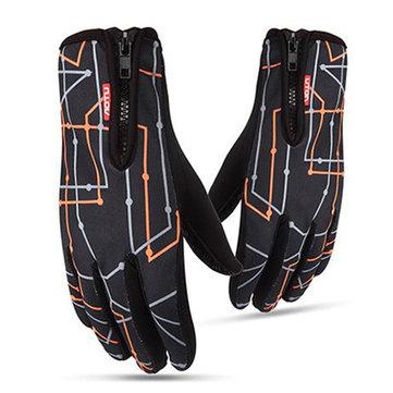 Gants de vélo de vélo Ourdoor Windproof Fleece