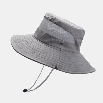 Chapeau de pêche en plein air Climbing Mesh Cap parasol respirant