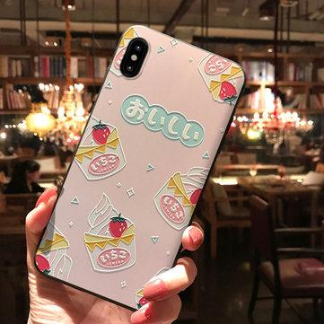Etui de téléphone en relief Cartoon Soft Shell Protective Cover