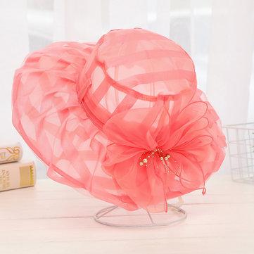 Chapeau de seau de Vogue de crème solaire