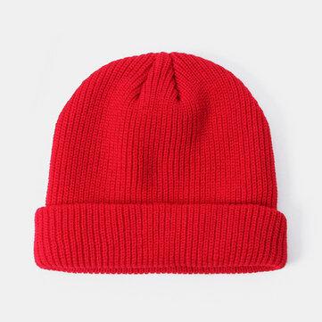 Bonnets en laine tricotés Skull Caps Bonnets