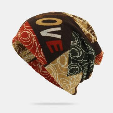 Chapeau unisexe imprimé Twist Hat Beanie