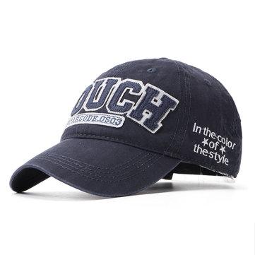 Casquette de baseball unisexe en coton lavé avec parasol