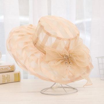 Chapeau de seau de Vogue de crème solaire