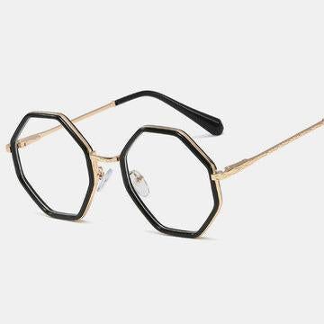 Nouveau Tr90 Lunettes Cadre Irrégulier Cadre Rond Lunettes Optiques