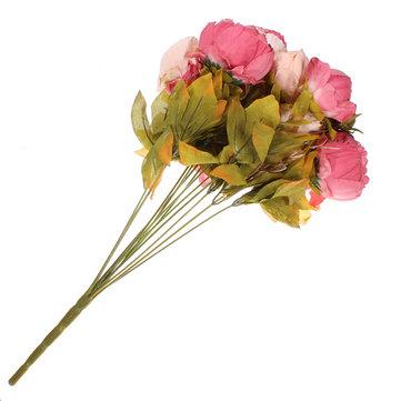 Pivoine Artificielle Fleurs De Soie Feuille Maison De Mariage Décor De Mariage Décor