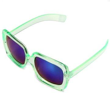Film de placage réfléchissant Big Frame Resin UV400 Lunettes de soleil