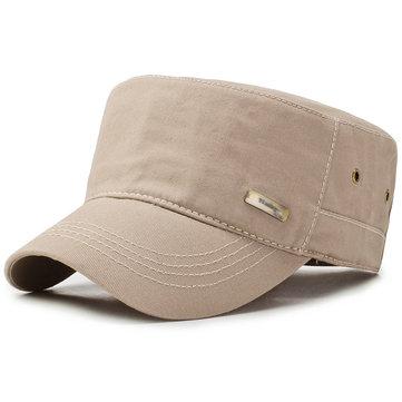 Casquette plate de style simple