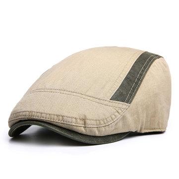 Chapeau de canard béret de couleur unie coton