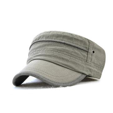 Casquette plate bordée de parasol