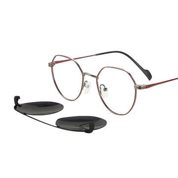 Ensemble de lunettes de soleil avec aimants polarisés à double usage
