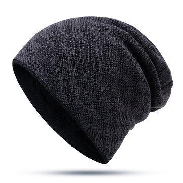 Bonnet en velours à rayures Plus