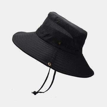 Chapeau de pêche en plein air Climbing Mesh Cap parasol respirant