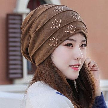 Couleur unie chaud Soft Bonnet Bonnet