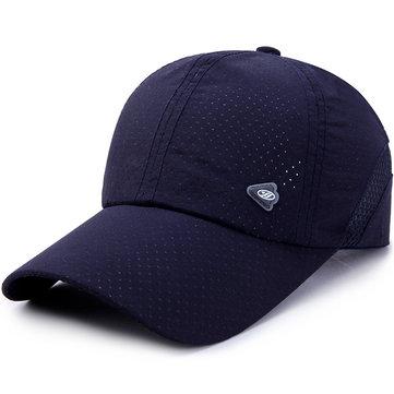 Casquette de base-ball respirante ajustable en maille