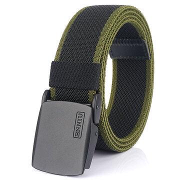 Formation militaire Pantalon de sport tactique en plein air Ceinture Casual Stretch Nylon Ceinture en toile