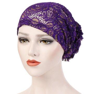 Bonnet Fleur En Dentelle