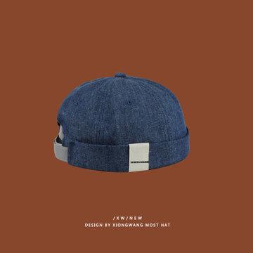 Chapeau Hip Hop Melon sans Eaves Hat