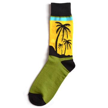Unisexe chaussettes en coton à motif motif cactus coco Chaussettes tout-aller