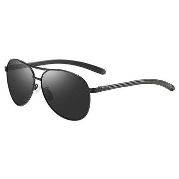 Lunettes de soleil polarisantes anti-UV marron