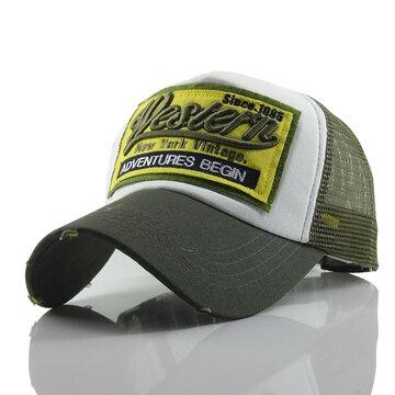 Casquette de baseball Beathable Chapeau de soleil rétro Chapeaux de broderie