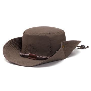 Chapeaux respirants de seau de visière