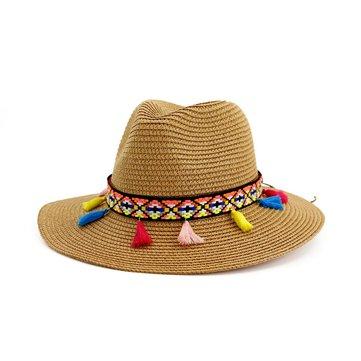 Chapeau de paille de jardinage de plage
