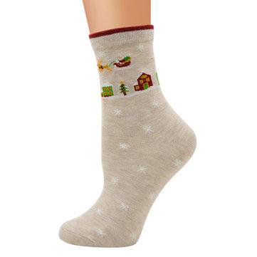 Chaussettes en coton du père Noël
