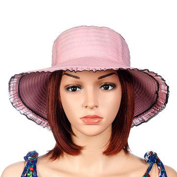 Chapeau seau pliable en coton