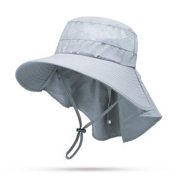 Chapeau grand seau à visière d'été Brime